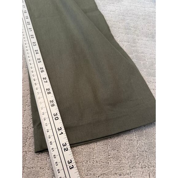 NWT Nicholas Daley Green Khaki Mix Double-Pocket Patchwork Straight Leg Pants - Picture 13 of 16